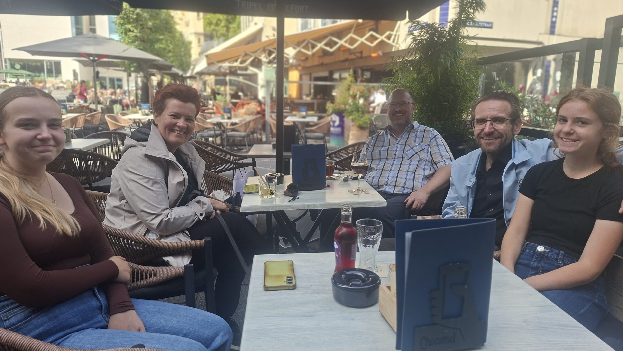 Terassen bij Cafe Pelt